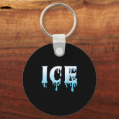 Ice And Fire Halloween Couples Matching Party Cost Schlüsselanhänger (Vorderseite)