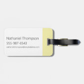Ice Bear - Rockstar Gepäckanhänger (Rückseite horizontal)