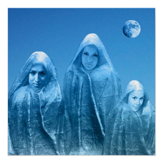 Ice Blu Sky Poster (Vorderseite)