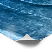 Ice Blu Sky Poster (Ecke)