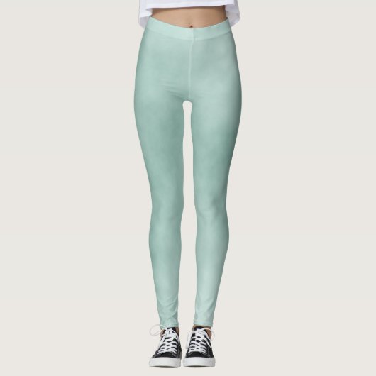 Ice blue Active Wear Leggings (Vorderseite)