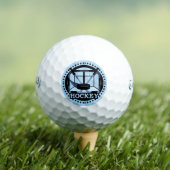 Ice Blue Hockey Golfball (Insitu T-Shirt)