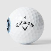 Ice Blue Hockey Golfball (Logo)