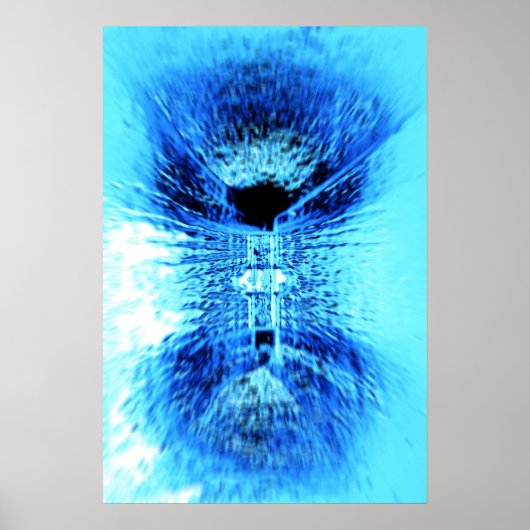 Ice Blue Poster (Vorne)