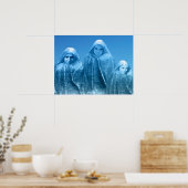 Ice Blue Sky Poster (Küche)