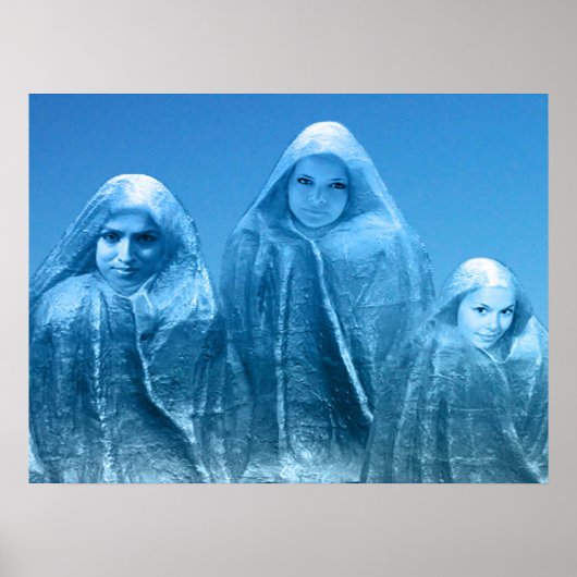 Ice Blue Sky Poster (Vorne)