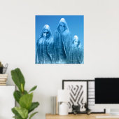 Ice Blue Sky Poster (Heimbüro)