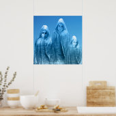 Ice Blue Sky Poster (Küche)
