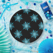 Ice Blue Snowflake Holiday Paper Teller (Party)