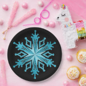 Ice Blue Snowflake Holiday Paper Teller 2 (Party)