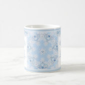 Ice Blue Snowflake Kaffeetasse (Mittel)