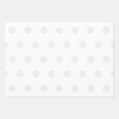Ice Blue Snowflake Twinkle Twinkle Weihnachtsgesch Geschenkpapier Set (Vorderseite)