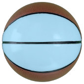 Ice Blue Solid Color | Classic | elegant Basketball (Vorderseite)