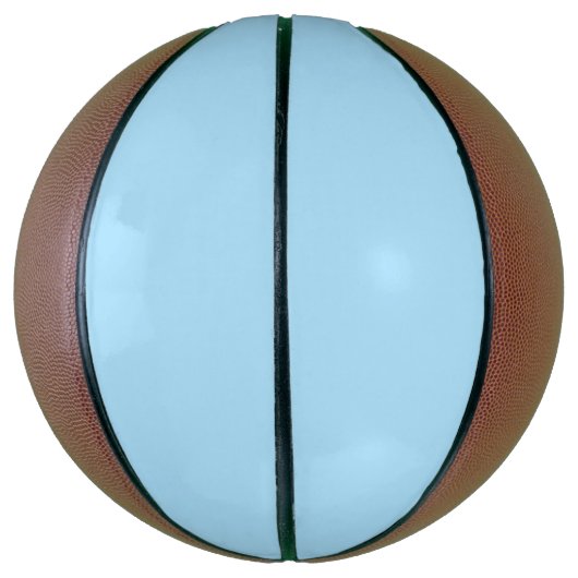 Ice Blue Solid Color | Classic | elegant Basketball (Vertikal)