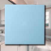 Ice Blue Solid Color | Classic | elegant Fliese