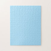 Ice Blue Solid Color | Classic | elegant Puzzle (Vertikal)