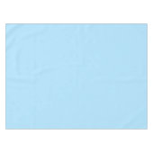 Ice Blue Solid Color | Classic | elegant Tischdecke (Vorderseite (Horizontal))