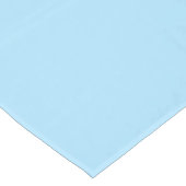 Ice Blue Solid Color | Classic | elegant Tischdecke (Schrägansicht)