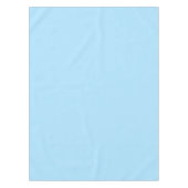 Ice Blue Solid Color | Classic | elegant Tischdecke (Vorderseite)