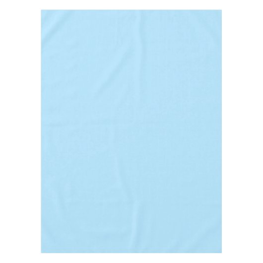 Ice Blue Solid Color | Classic | elegant Tischdecke (Vorderseite)