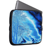 Ice Blue Tree Laptop Tree Laptopschutzhülle (Vorne Rechts)