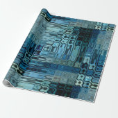 Ice Blue Wonder Geschenkpapier (Ungerollt)