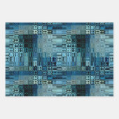 Ice Blue Wonder Geschenkpapier Set (Vorderseite)