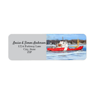 Ice Breaker Griffon Canadian Coast Freighter