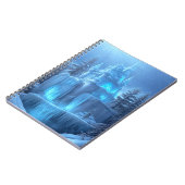 Ice Castle Frozen Dreams Notebook Notizblock (Linke Seite)