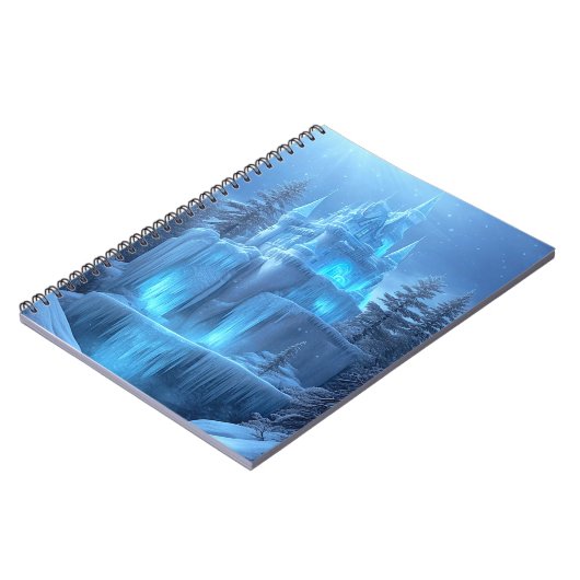 Ice Castle Frozen Dreams Notebook Notizblock (Linke Seite)