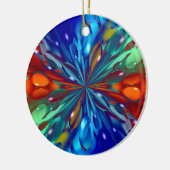 Ice Castle Keramikornament (Links)