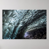 Ice Cave Wall Patterns Poster (Vorne)