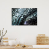 Ice Cave Wall Patterns Poster (Küche)