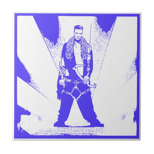 Ice Climb Baby Fliese (Vorderseite)