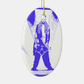 Ice Climb Baby Keramik Ornament (Rechts)