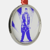 Ice Climb Baby Ornament Aus Metall (Rechts)