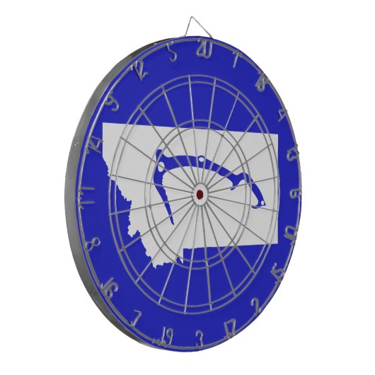 Ice Climb Montana Dartscheibe (Vorderseite Links)