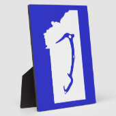 Ice Climb Montana Fotoplatte (Seite)