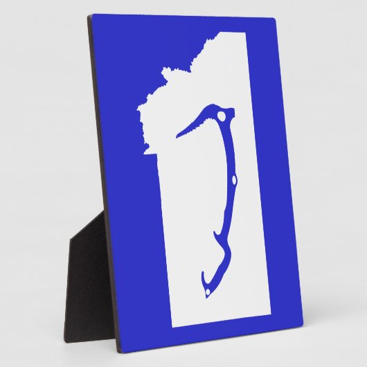 Ice Climb Montana Fotoplatte (Seite)