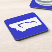 Ice Climb Montana Getränkeuntersetzer (Linke Seite)