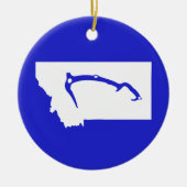 Ice Climb Montana Keramikornament (Vorne)