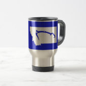 Ice Climb Montana Reisebecher (VorderseiteRechts)