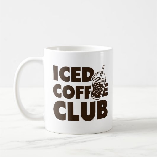 Ice Coffee Club Kaffeetasse (Links)