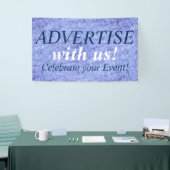 ICE COLD nahtloses Muster + Ihre Ideen Banner (Messeveranstaltung)