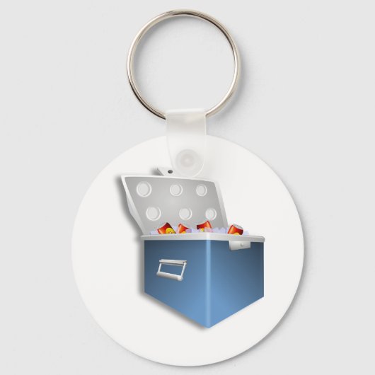 Ice Cooler Schlüsselanhänger (Rückseite)