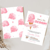 Ice Cream Baby Dusche Einladung