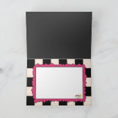 Ice Cream Banana Split Grußkarte hinzufügen Worte Karte (Innenseite)