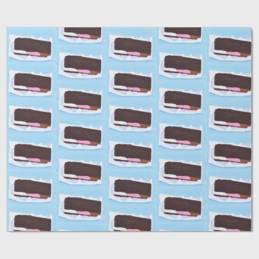 Ice Cream Bar Geschenkpapier (Flach)