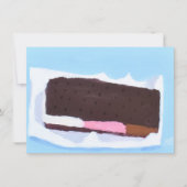 Ice Cream Bar Mitteilungskarte (Vorderseite)