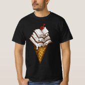 Ice Cream Books T-Shirt (Vorderseite)
